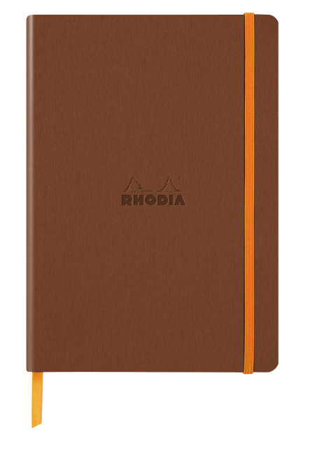 Rhodia Softcover Notebook - A5 - Copper - Lined